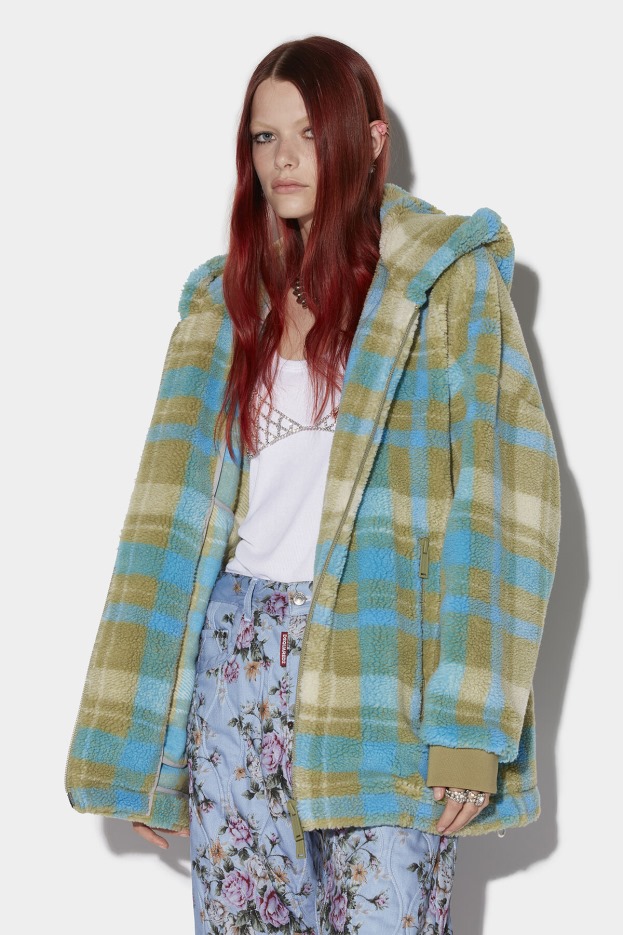 Dsquared2 | D2 Style Tech Teddy Zip Hoodie