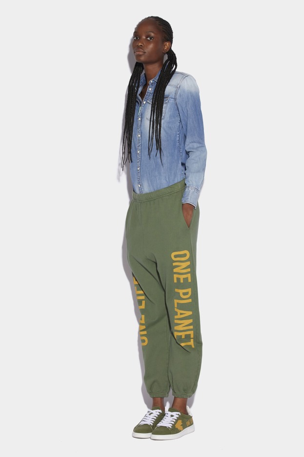 Dsquared2 | D2 Style One Life Organic Cotton Joggers GREEN