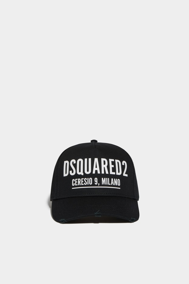 Dsquared2 | D2 Style BLACK/FANTASY Ceresio 9 Baseball Cap