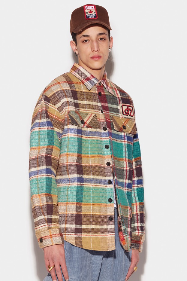 Dsquared2 | D2 Style Lined Drop Over Shirt