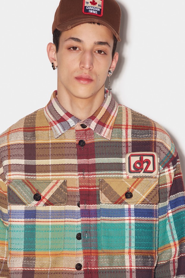 Dsquared2 | D2 Style Lined Drop Over Shirt