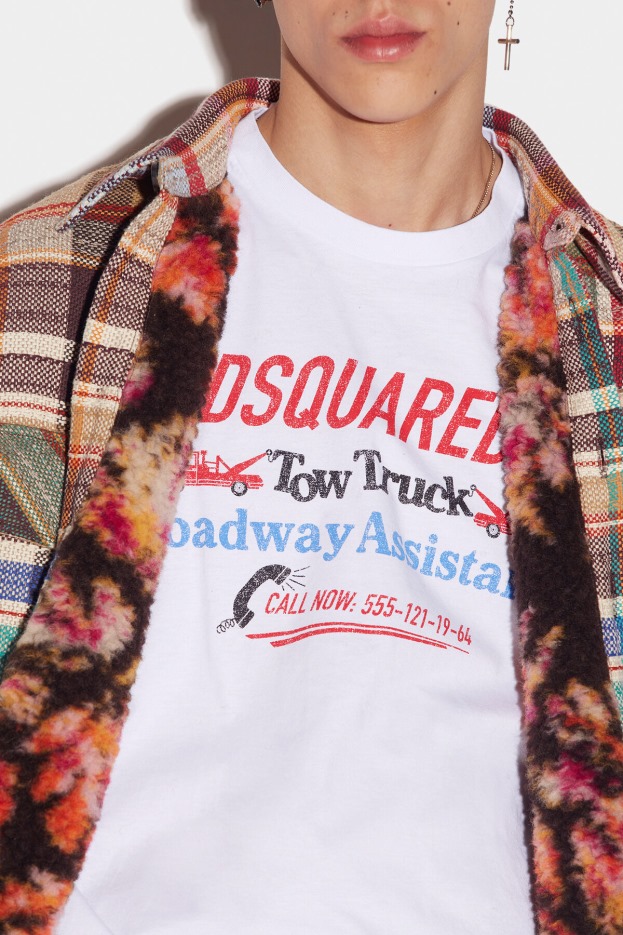 Dsquared2 | D2 Style Lined Drop Over Shirt