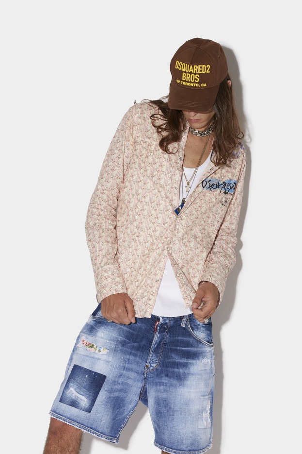 Dsquared2 | D2 Style Wallpaper Western Shirt
