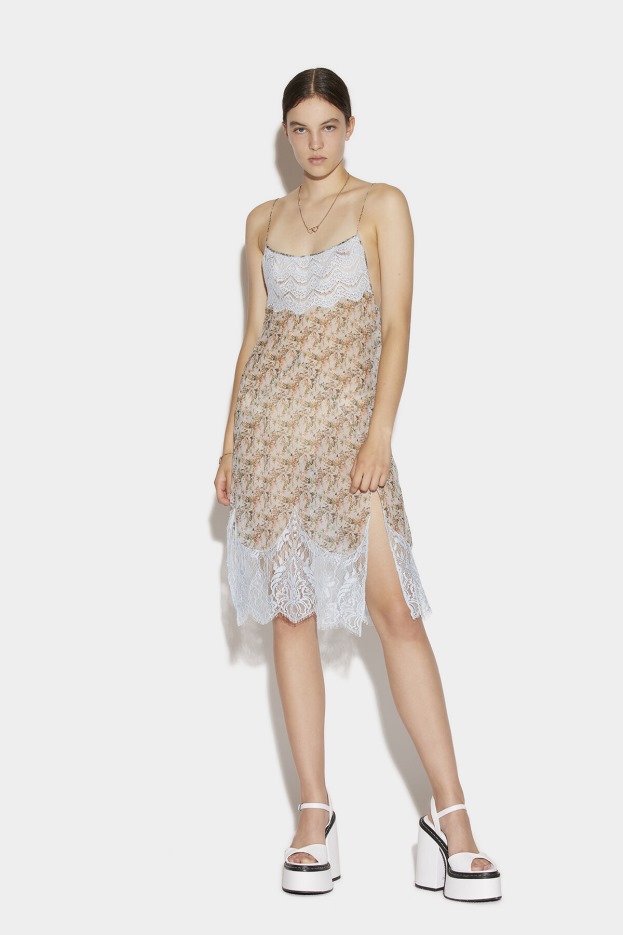 Dsquared2 | D2 Style Lace Cami Dress BLACK