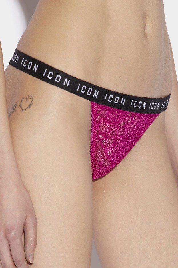 Dsquared2 | D2 Style BLACK Be Icon Thong