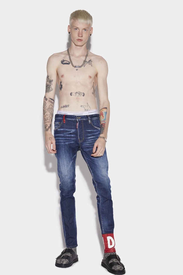 Dsquared2 | D2 Style L.A. Customized Cool Guy Cropped Jeans D2