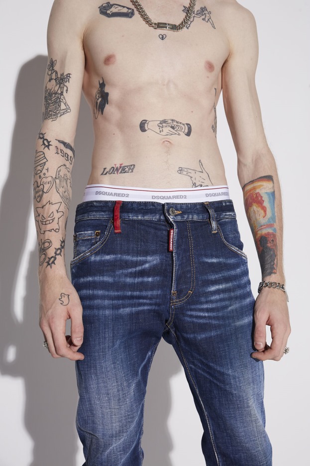 Dsquared2 | D2 Style L.A. Customized Cool Guy Cropped Jeans D2