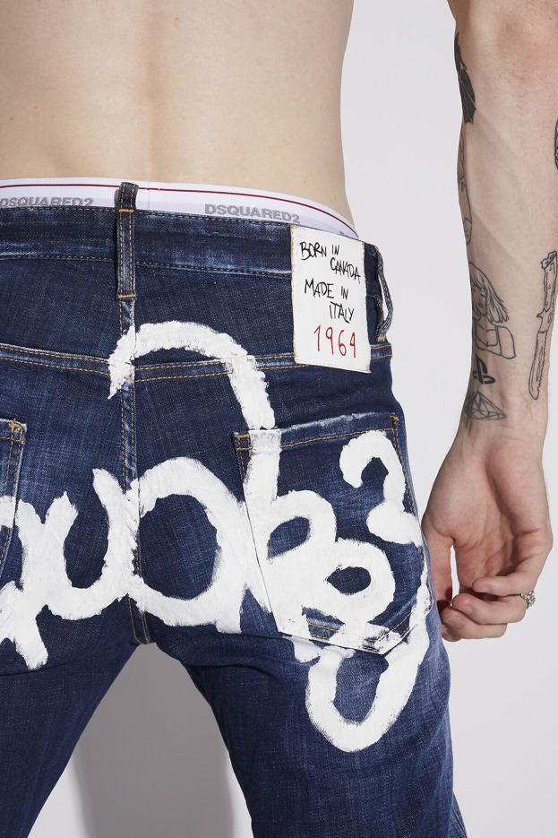 Dsquared2 | D2 Style L.A. Customized Cool Guy Cropped Jeans D2
