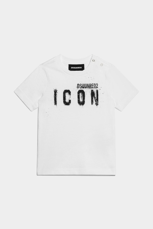 Dsquared2 | D2 Style D2Kids Icon Spray T-Shirt WHITE