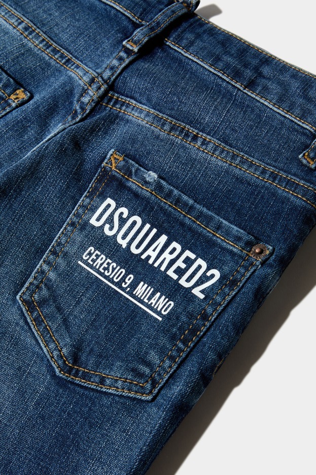 Dsquared2 Kids Denim Jeans BLUE