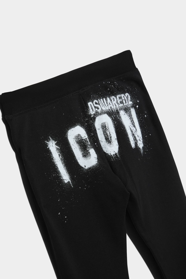Dsquared2 | D2 Style D2Kids Icon Spray Sweatpants BLACK
