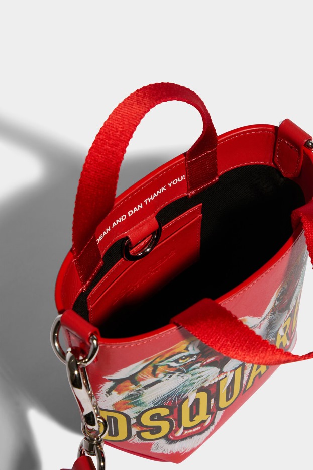Dsquared2 | D2 Style Chinese NY Shopping Bag D2 RED