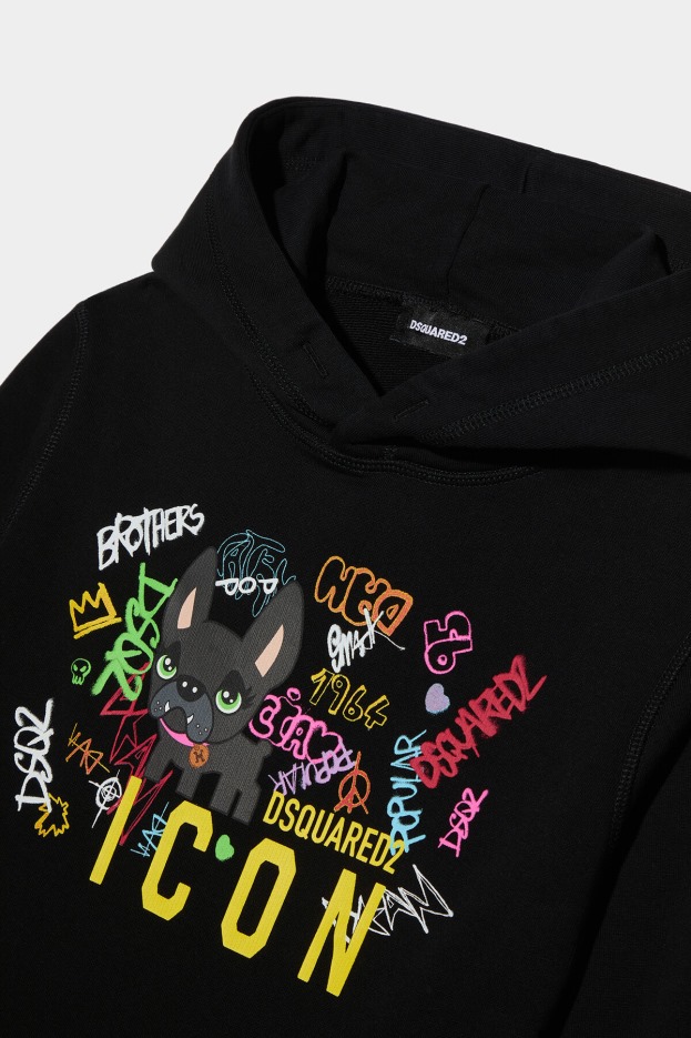 Dsquared2 | D2 Style D2Kids Hoodie BLACK