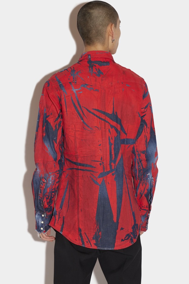 Dsquared2 | D2 Style Classic Western Shirt BLUE