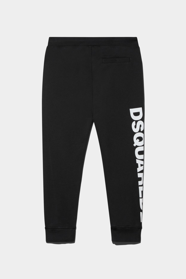 Dsquared2 | D2 Style BLACK-WHITE-DS2 Kids Sweatpants