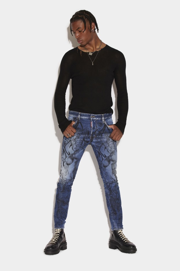 Dsquared2 | D2 Style Sex Garden Wash Skater Jeans