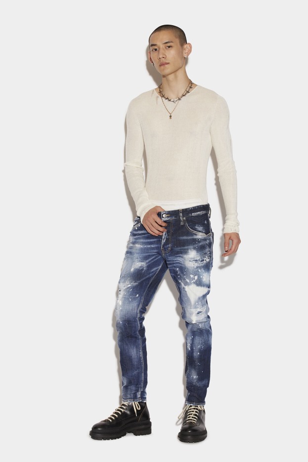 Dsquared2 | D2 Style Dark London Calling Wash Skater Jeans