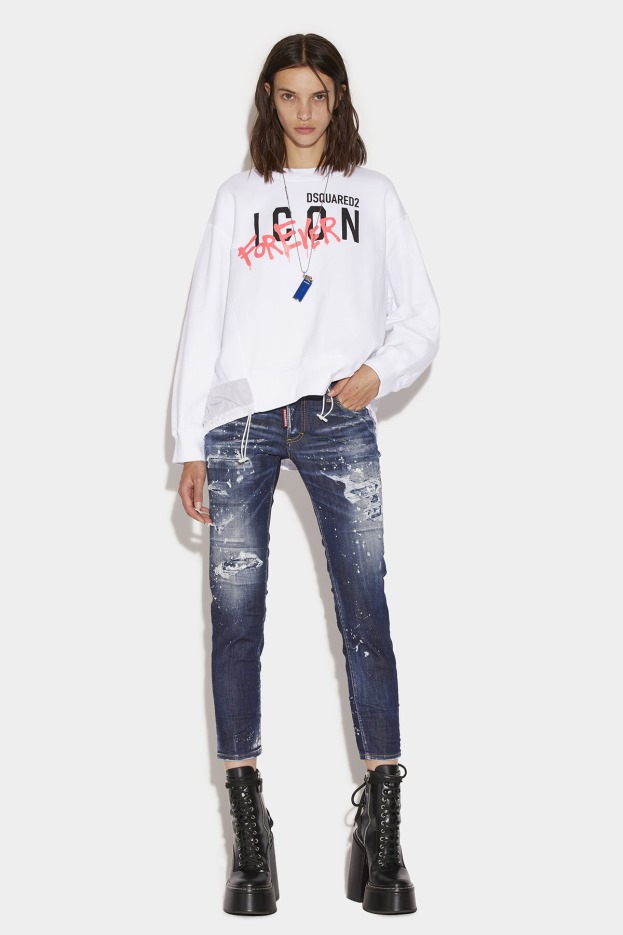 Dsquared2 | D2 Style Jennifer Cropped Denim Jeans