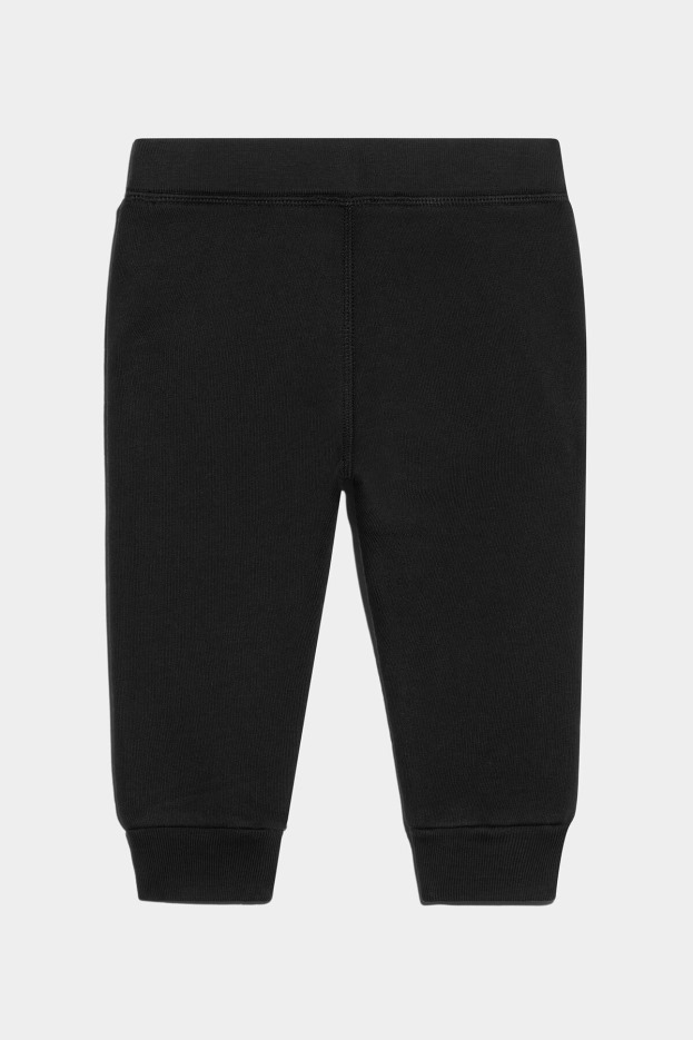 Dsquared2 | D2 Style BLACK/WHITE DS2 Kids Sweatpants