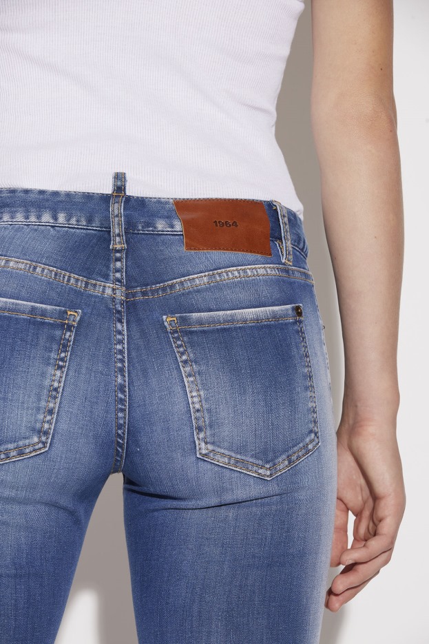 Dsquared2 | D2 Style Medium Proper Wash Waist Flare Jeans