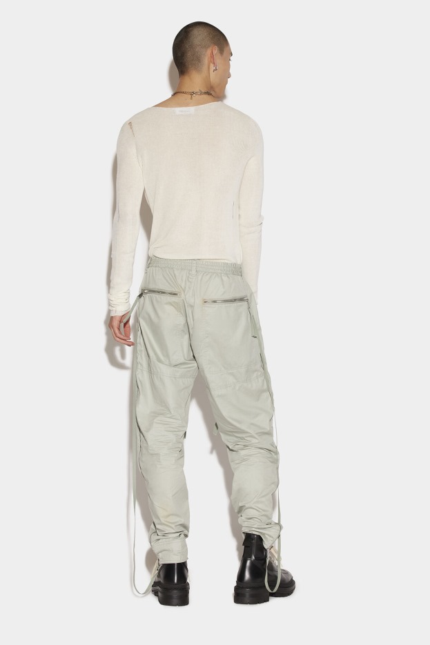 Dsquared2 | D2 Style IVORY/SAFARI Parachute Trousers D2 IVORY