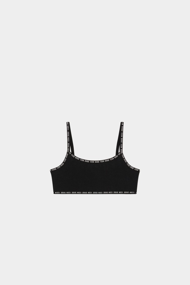 Dsquared2 | D2 Style WHITE/BLACK DS2 Kids Sports Bra