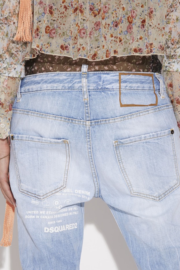 Dsquared2 | D2 Style Light L.A. Wash Cool Girl Cropped Jeans