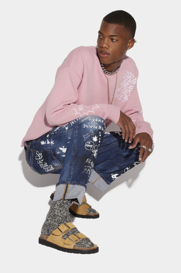 Dsquared2 | D2 Style Sonny Flat Sandals D2 BEIGE