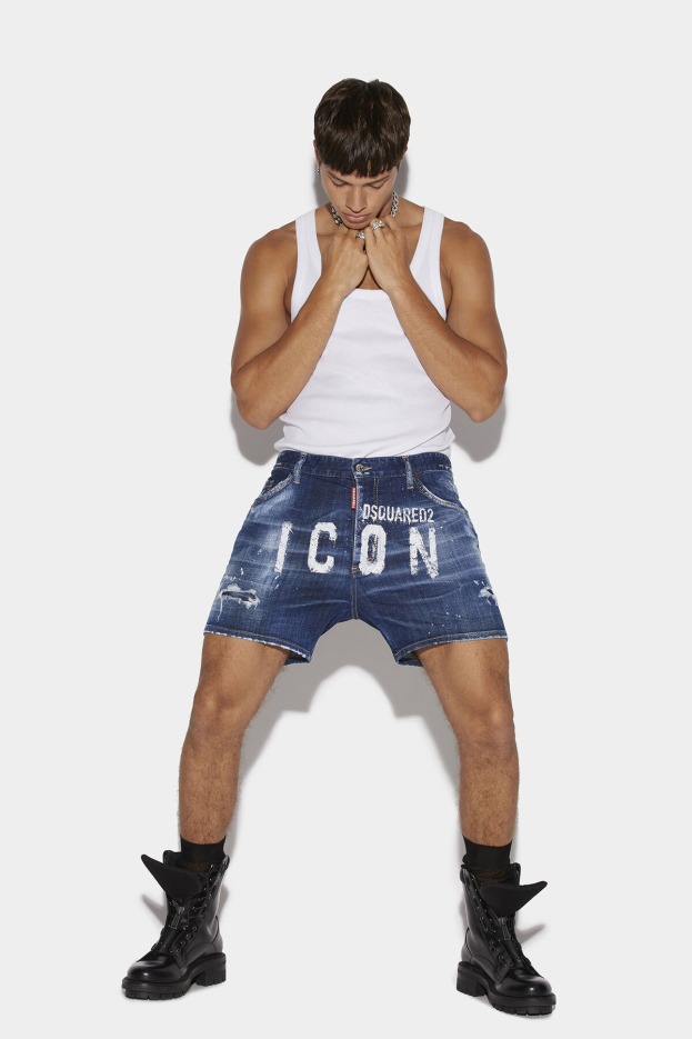Dsquared2 | D2 Style Icon Spray Shorts