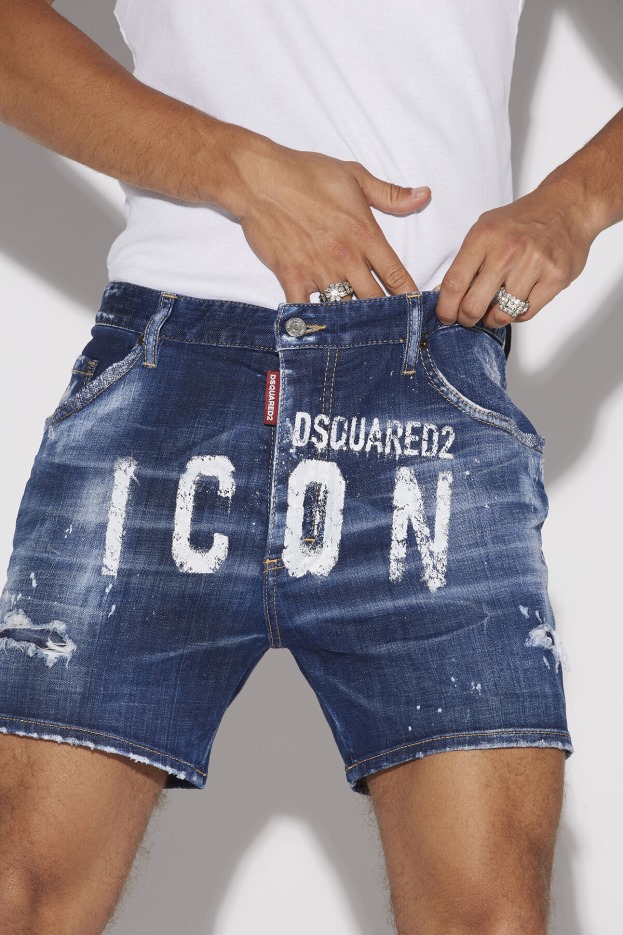 Dsquared2 | D2 Style Icon Spray Shorts