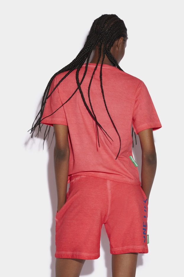 Dsquared2 | D2 Style One Life Organic Cotton Shorts RED D2 RED