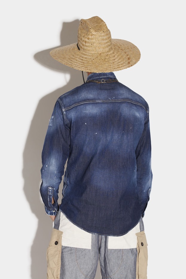 Dsquared2 | D2 Style Flared Collar Shirt