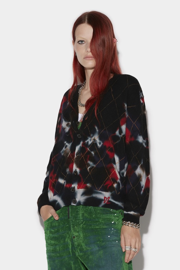 Dsquared2 | D2 Style Argyle Cardigan