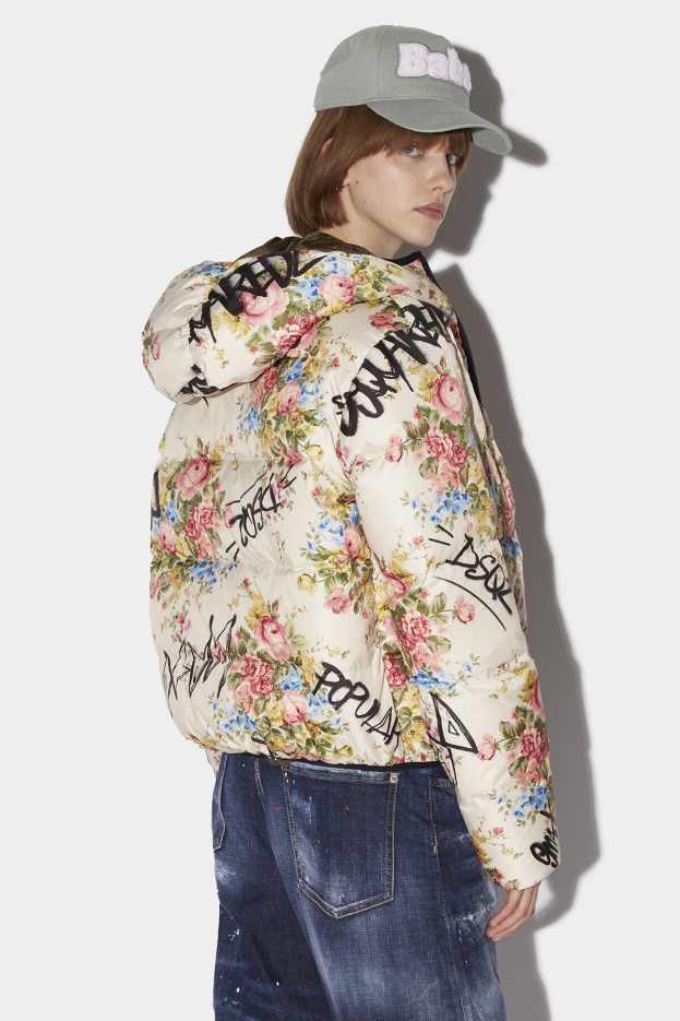 Dsquared2 | D2 Style Granny's Bunch Flower Puffer