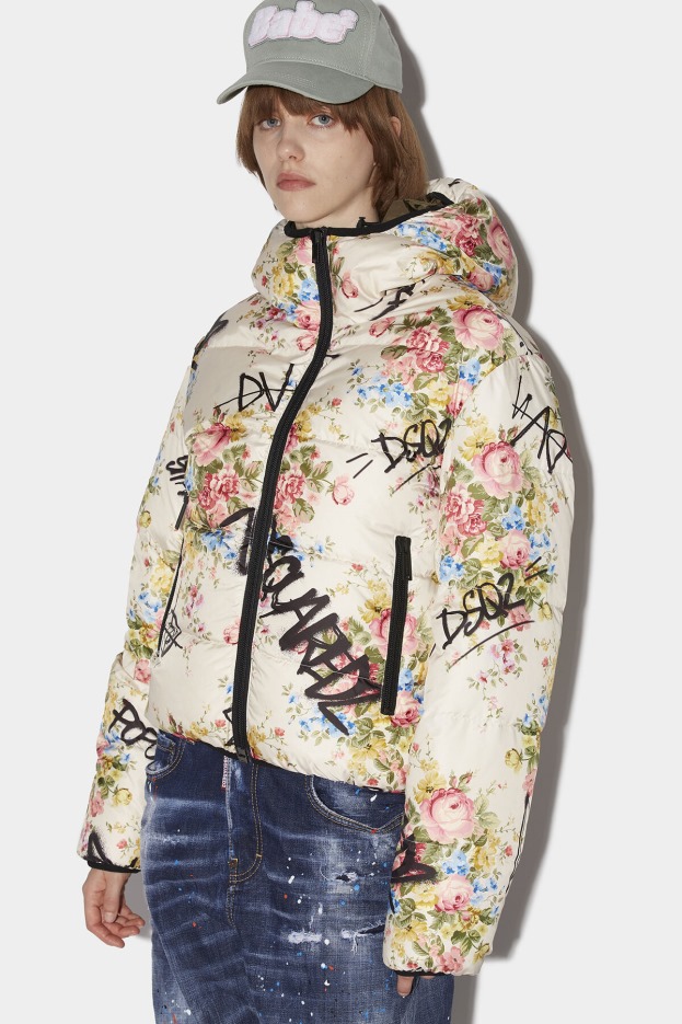 Dsquared2 | D2 Style Granny's Bunch Flower Puffer