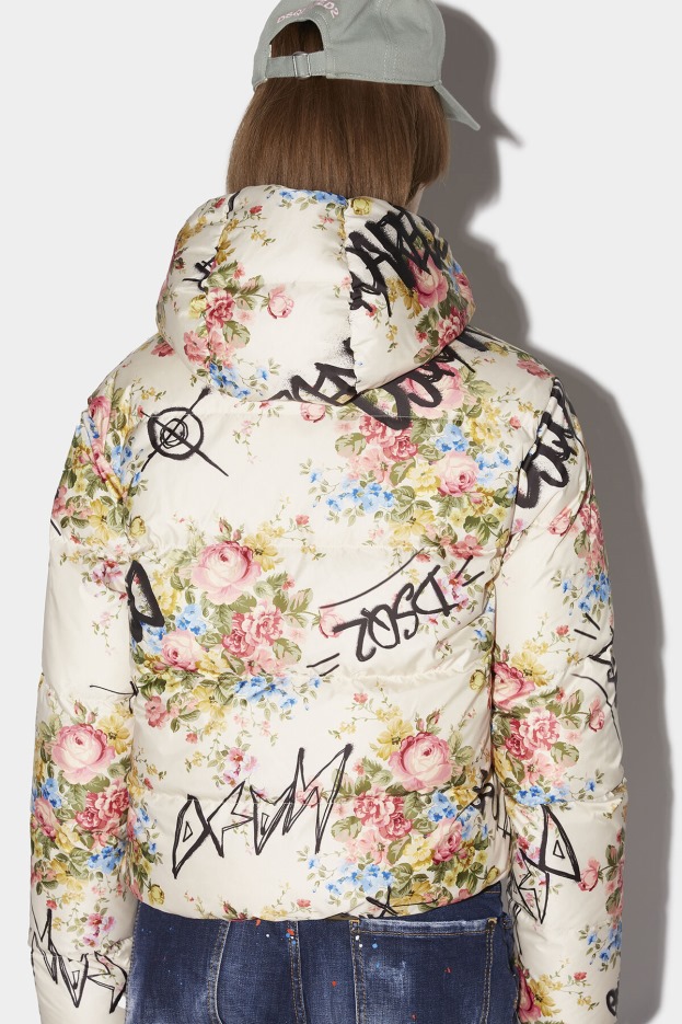 Dsquared2 | D2 Style Granny's Bunch Flower Puffer