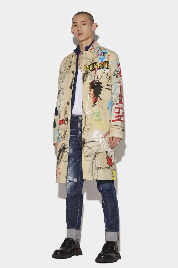 Dsquared2 | D2 Style Street Art Trench