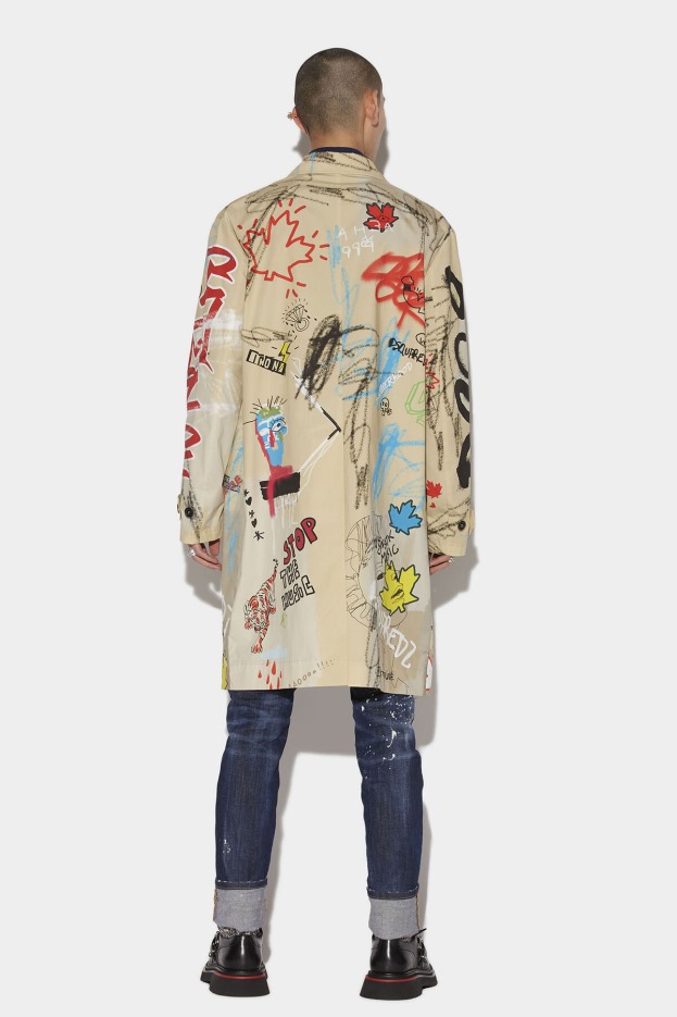 Dsquared2 | D2 Style Street Art Trench