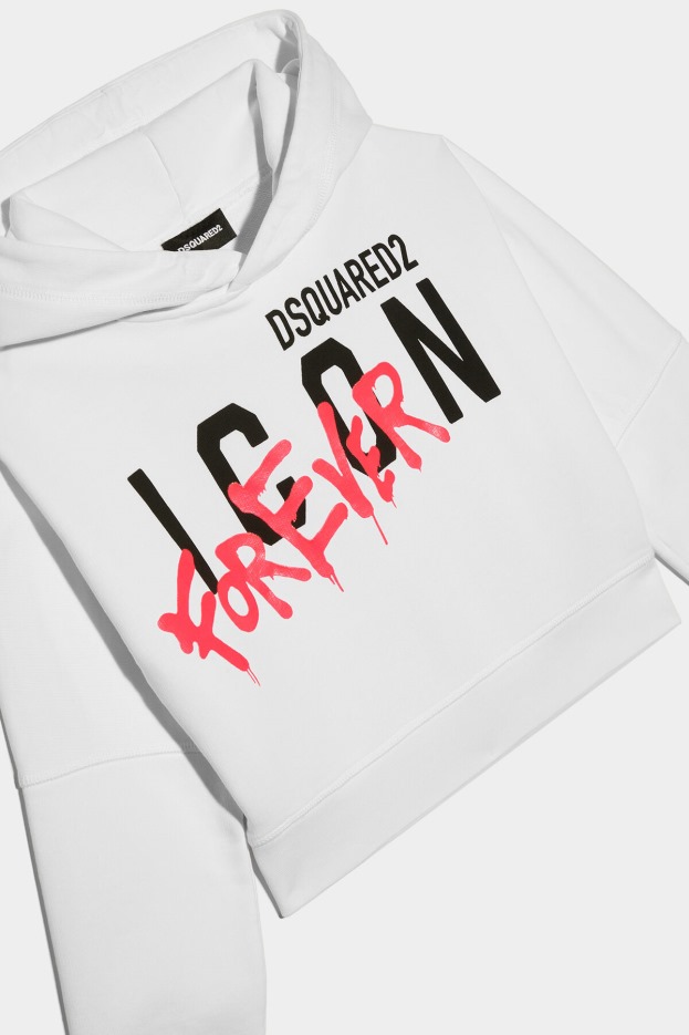 Dsquared2 | D2 Style D2Kids Hoodie WHITE