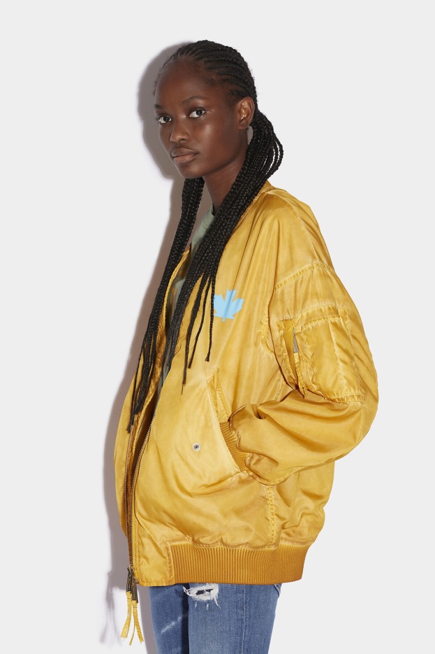 Dsquared2 | D2 Style One Life Recycled Nylon Oversized Bomber