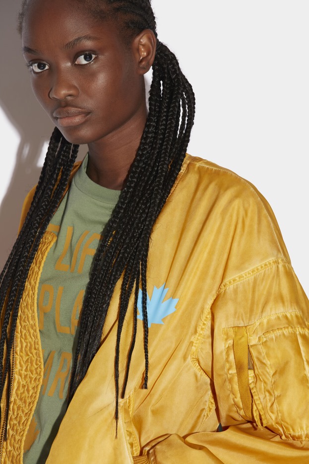 Dsquared2 | D2 Style One Life Recycled Nylon Oversized Bomber