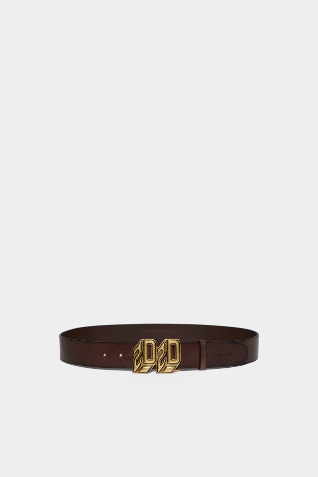 Dsquared2 | D2 Style Monogram Plaque Belt