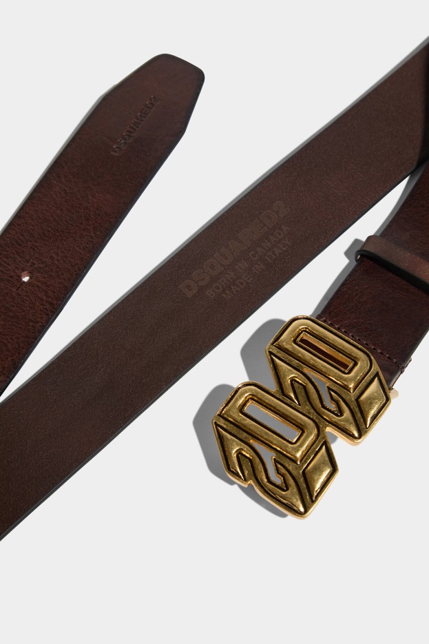 Dsquared2 | D2 Style Monogram Plaque Belt