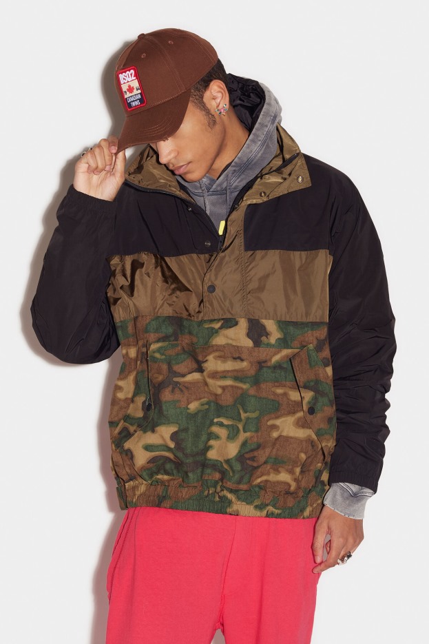 Dsquared2 | D2 Style Patchwork Anorak
